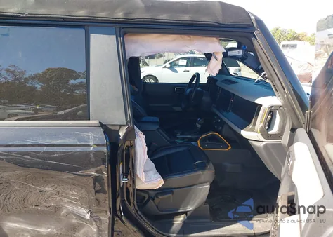 2022 Ford Bronco Badlands z USA, uszkodzony, nr VIN 1FMEE5DP6NLA75377